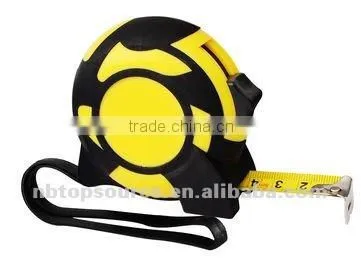 Hot Sale Mini Cheap Plastic Super Portable Pocket Electronic Round Shaped Retractable Tape Measure for promotion
