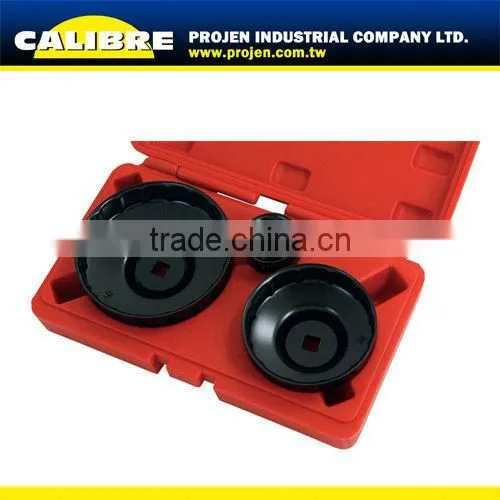 CALIBRE 3/8" & 1/2" Dr 30pcs oil filter wrench taiwan cup type oil filter wrench set