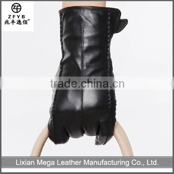 2015 Hot Sale Low Price peccary leather gloves