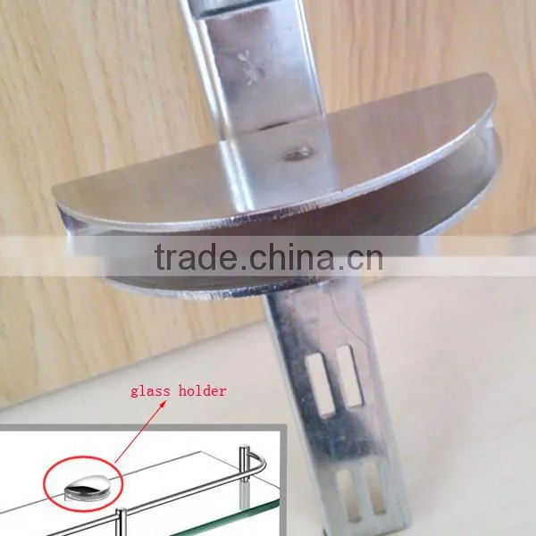 Metal Glass Clamp for Slotted Channel/Upright