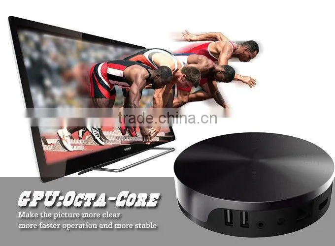 S82 Android 4.4 Amlogic S802 2.0GHz Quad Core 4K TV BOX, Mali450 GPU Support 4K HDMI 2G/8G XBMC Miracast DLNA 4K Smart TV Box