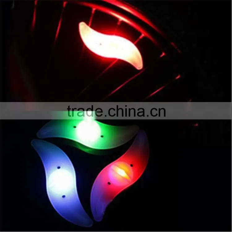 2014 hot sell bicycle warning silicone led bike light bicycle silicone safety lamp