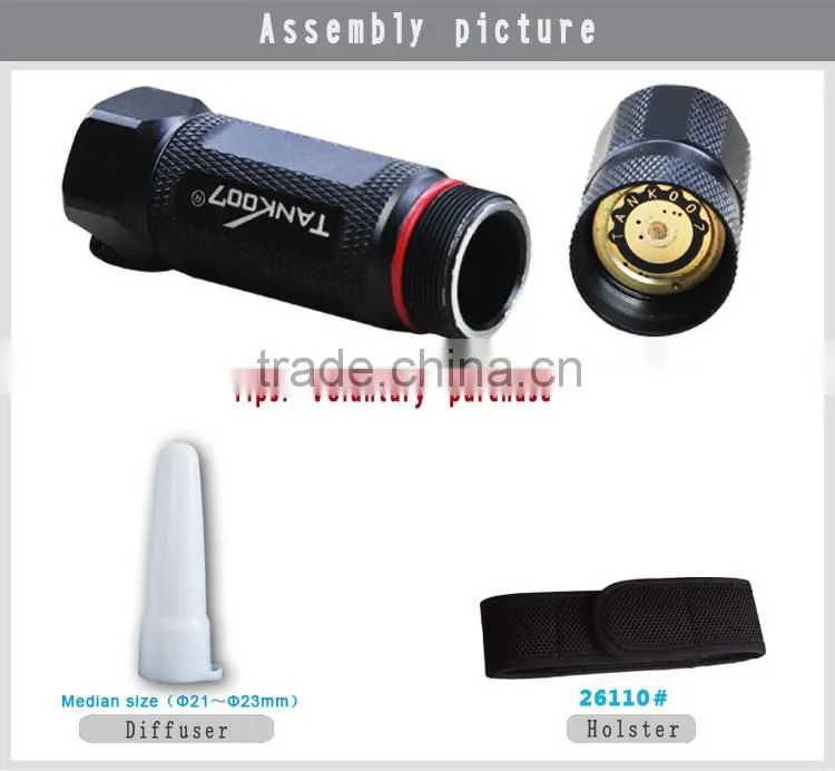 Tank007 M20 waterproof camping torch magnetic working flashlight