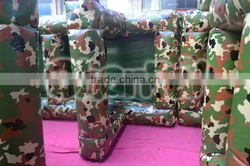 Giant laser tag inflatable laser maze military maze for sale