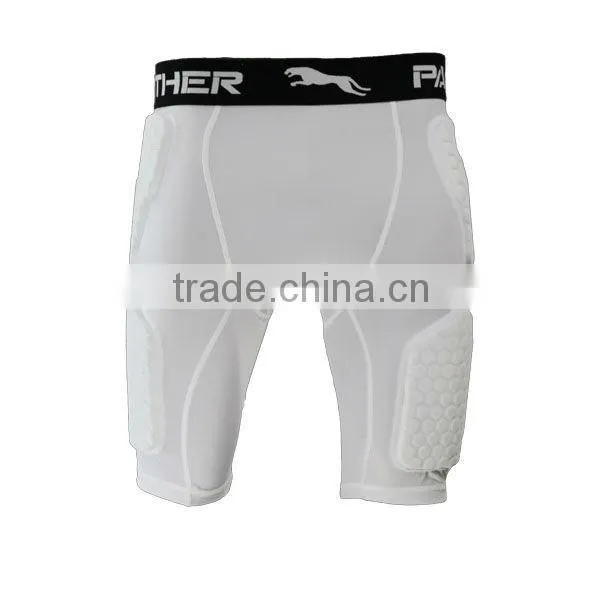 Lycra Fabric Material Compression Padded Short For Basketball