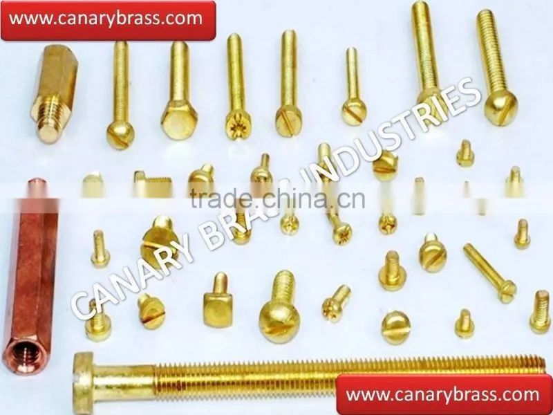 Brass Bolt and Nut