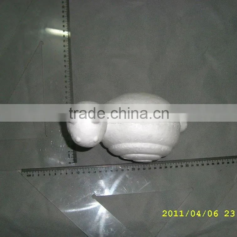 polystyrene snail