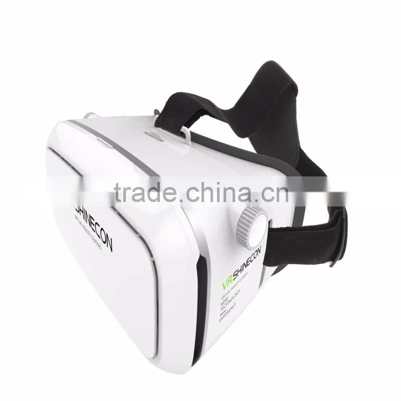 Most popular VR SHINECON cast headset Virtual Reality 3D glasses for your private home theater