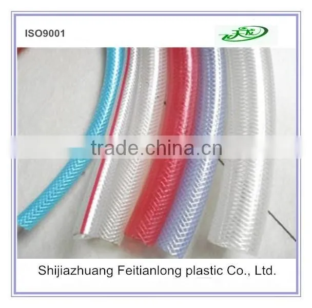 PVC Clear Fiber Reinforced Hose For Water Use