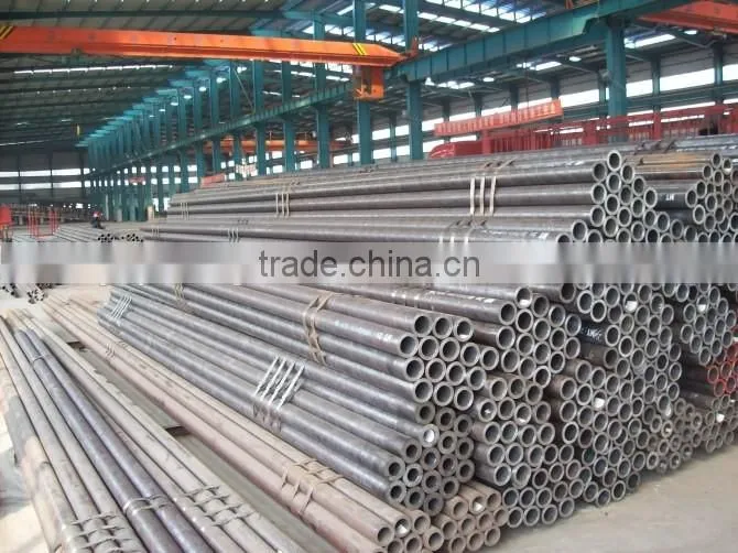 Seamless steel pipe for structure