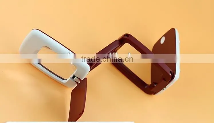 Click Me! 3X Times 9 LED lightsFolding handheld magnifier with acrylic lens