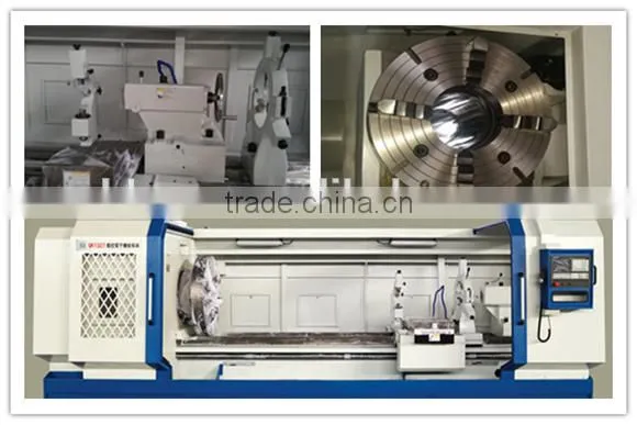 QK Series Large Spindle Bore CNC Horizontal Large Pipe Threading Lathe QK1319