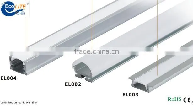 2015 LED aluminum profile for corner/aluminum extrusion