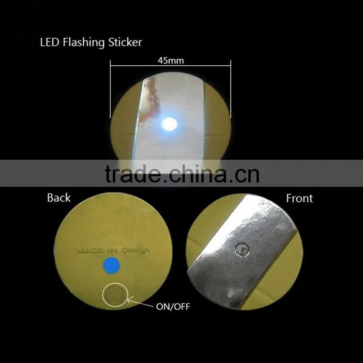 Wedding Favors Gifts Fashional Custom UV Black Light New Popular Coaster,led sticker