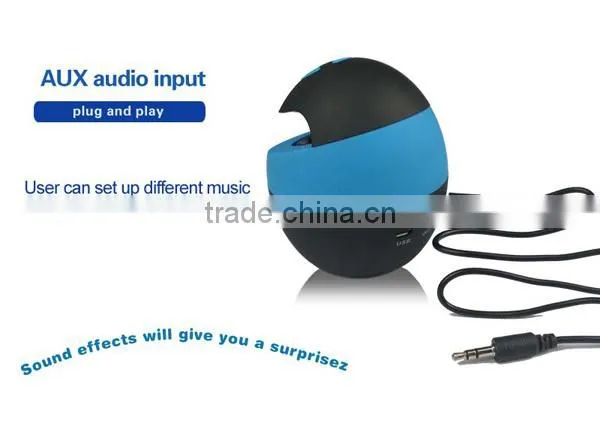VMS-30 ISO9001 factory new gadgets 2014 car bluetooth speaker sound system