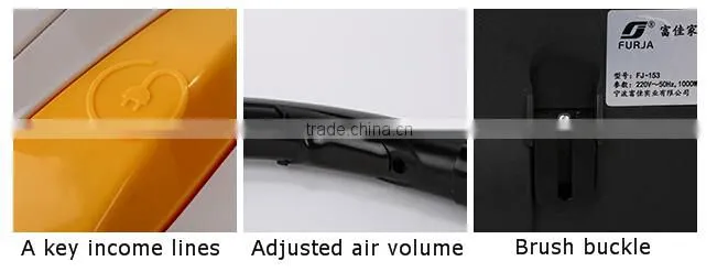 FURJA rechargeable robotic dry vacuum cleaner