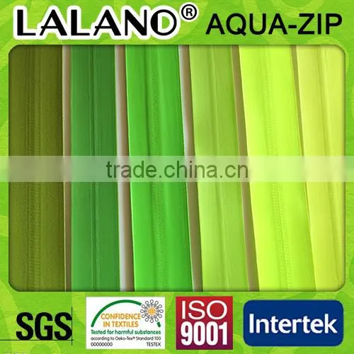 professional zipper manufacturer wholesale NO.3 nylon continuous green zipper