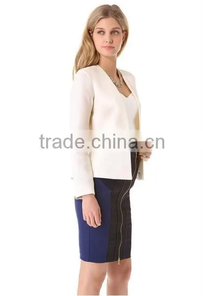 Korean Fashion Varsity Baseball Long Sleeve Jacket for Woman