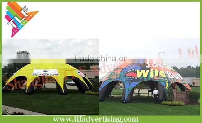 CE quality promotional spider inflatable tent price