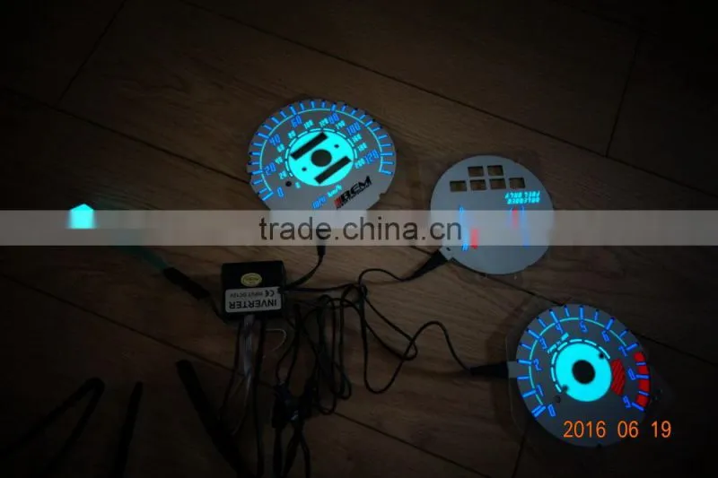 Superior quality EL auto Meter / EL glow car Meter / EL glow auto Meter