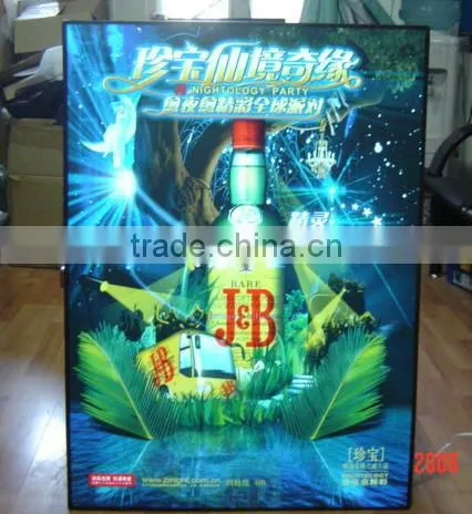 Waterproof EL Poster / outdoors EL Flash Poster / outdoor EL poster
