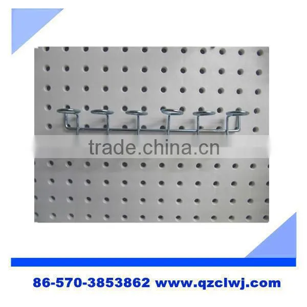 Epoxy Coated Locking Steel Pegboard Shelves