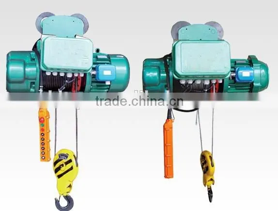 2 ton small wire rope electric hoist