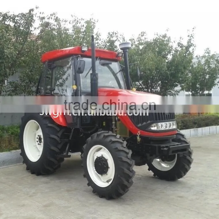 Hot selling DQ1004 100HP 4WD China Cheap Agricultural Tractor with Sunshade