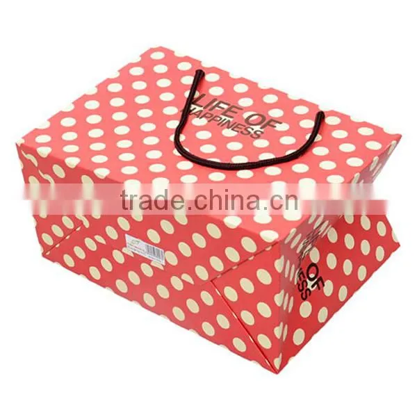 Lovely Spots Paper Shopping Bag