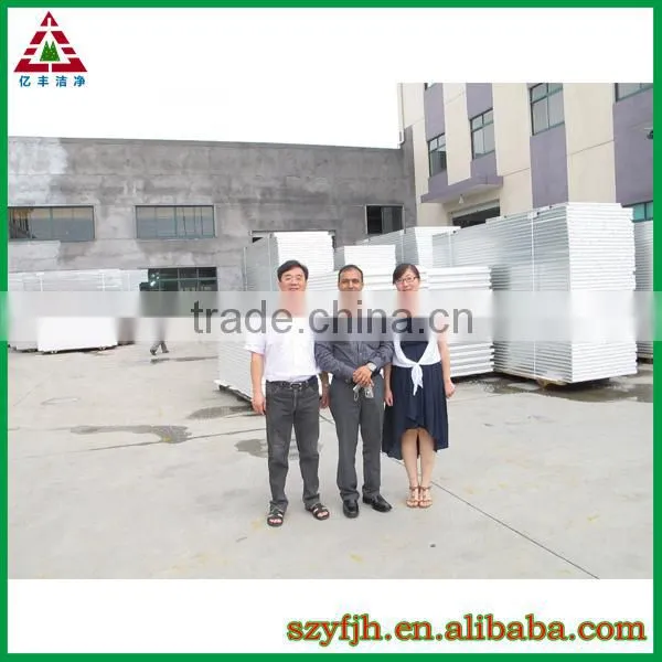 clean room standard 50mm EPS sandwich panel for proof /wall/ceiling