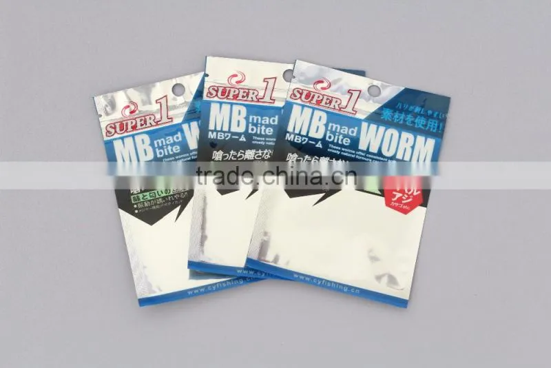 Stand Up Zip Lock Plastic Bag With Laser Tear Line