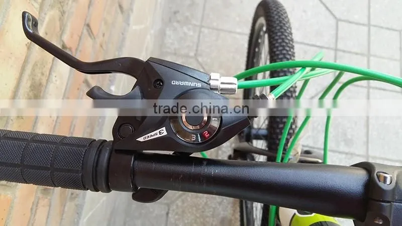 26-inch folding mountain bike 21 speed high-carbon steel shock absorbing mountain bike