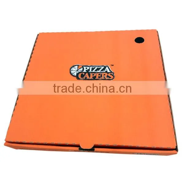Convenient packing pizza delivery box custom size
