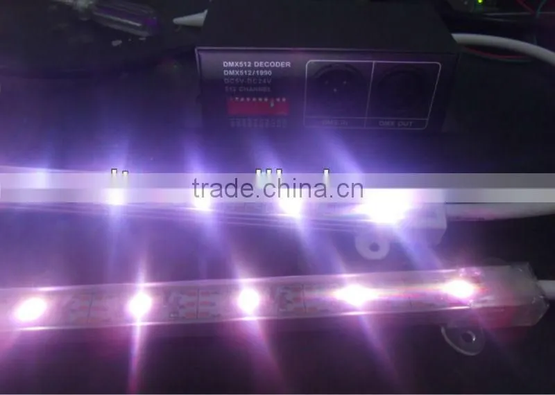 1M long WS2811 built-in 5050 SMD 32LEDs led digital bar light,DC5V input,waterproof,U type alu shell