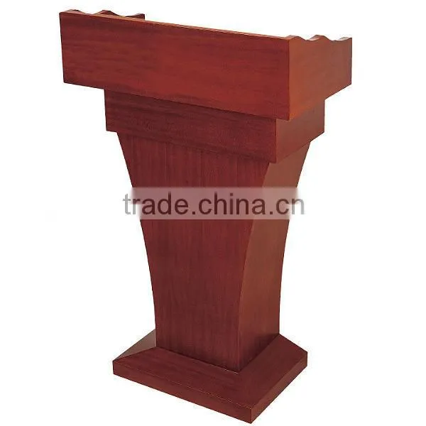 wholesale elegant new design church pedestal pulpit/public presentation dais/meeting lectern rostrum