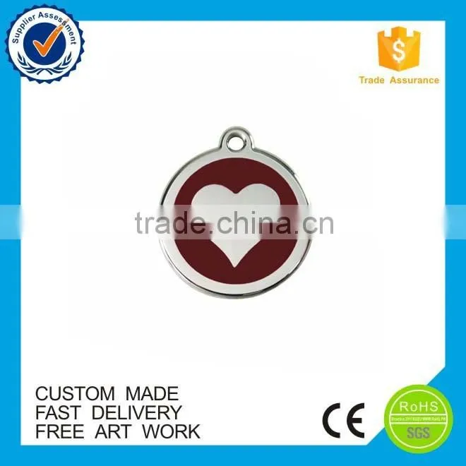 Promotional cheap metal customized dog tag for pet