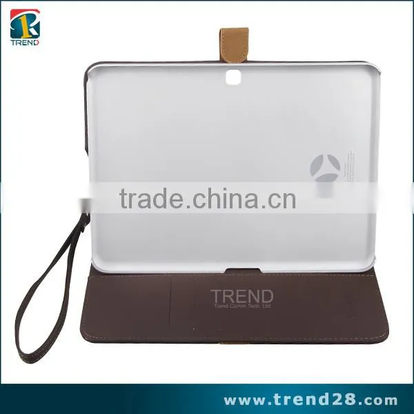 accesorios celulares folio leather case for Galaxy Tab 4