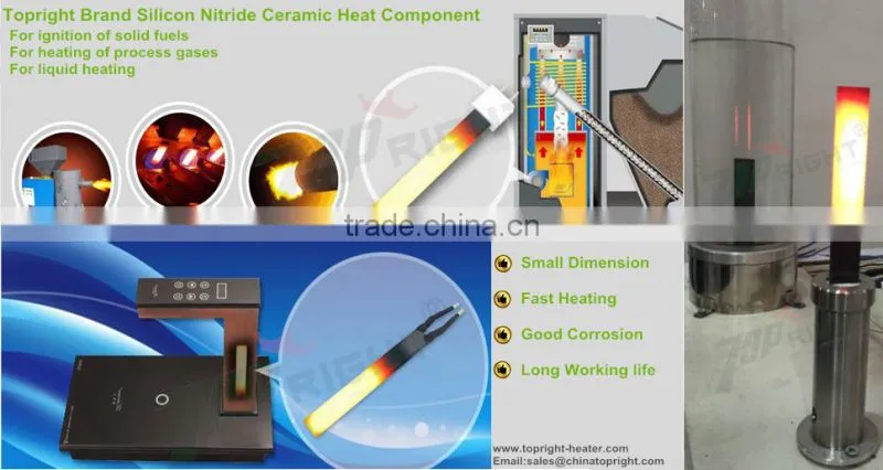 Topright brand high Thermal efficiency Silicon Nitride Glow Igniter