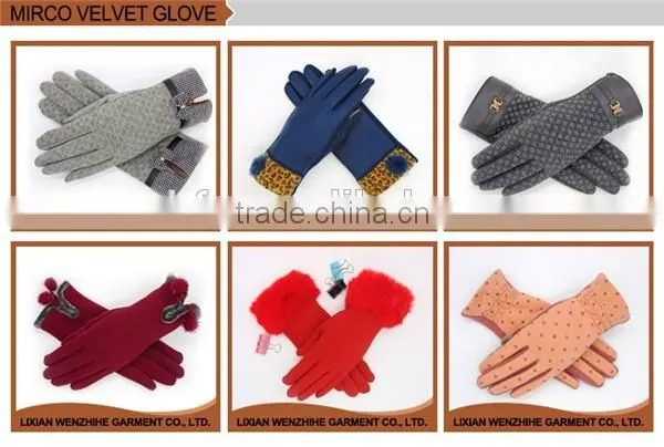 Alibaba Hot Fleece Wool Thin Specialized Cycling Gloves