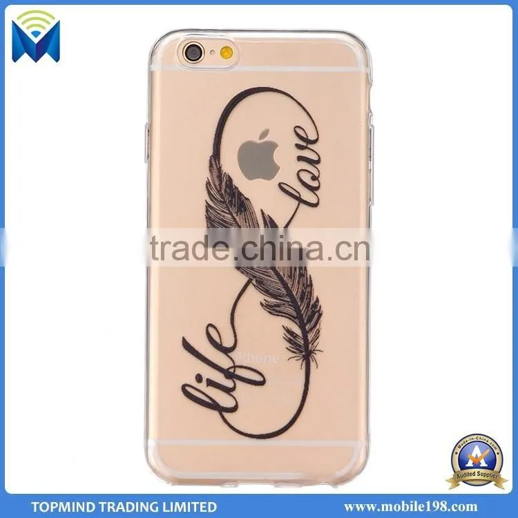 Wholesale Price with High Quality 3D Sublimation TPU Soft Case for iPhone 6Plus 6S Plus
