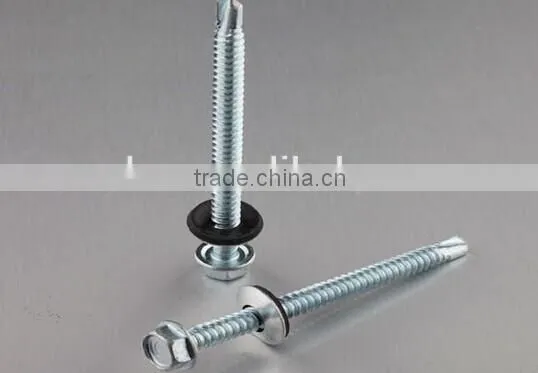 umbrella head roofing nails with rubber washer