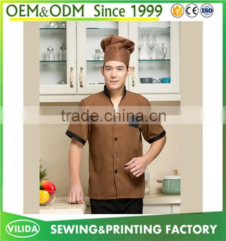 Hot Sale Waiter uniforms Western Restaurant uniform wholesale waiters waitress uniforms