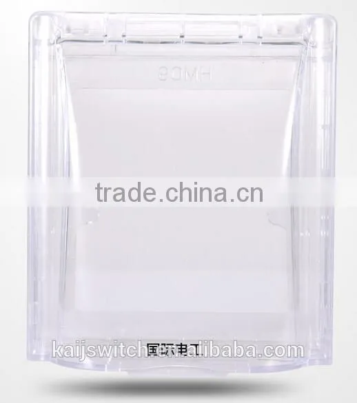 see-through transparent waterproof switch cover