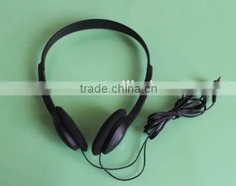 High quality disposable earphone,disposable headphone for bus factory wholesale