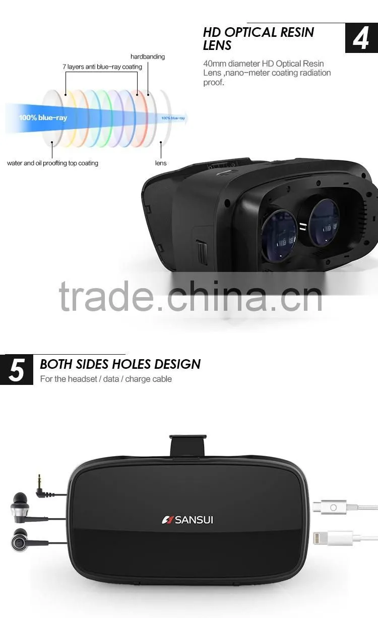 2016 OEM High Quality VR box shenzhen professional 3D VR Case cardboard box