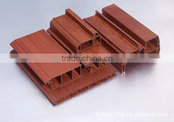 plastic wood plastic profile making machine / wpc machine