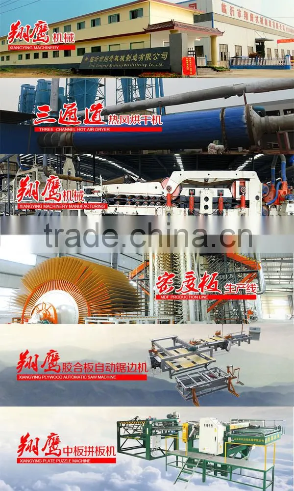 Automatical Short cycle melamine laminating hot press production line