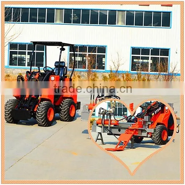 Agricultural machine small telescopic boom wheel loader