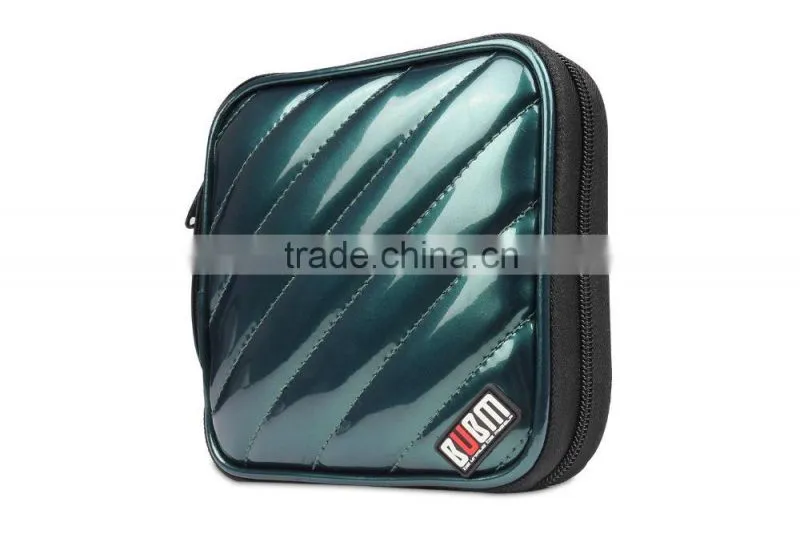 BUBM Design PU Green CD DVD Case