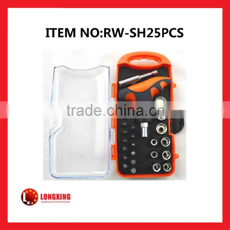 Factory Supply High quality 25 pcs quick release precision screwdrivers socket set